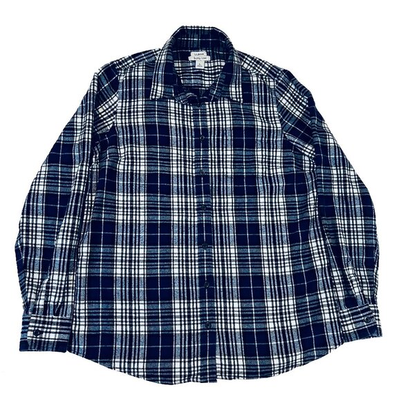 L.L. Bean Slightly Fitted Large Flannel Shirt - Picture 1 of 6